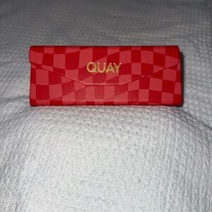 Quay Australia Red Checkered Women's Bag